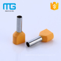 TE0508 High Quality plating tin insulated twin cord end crimping terminals